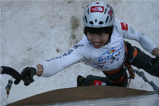 노스페이스 박희용, 아이스클라이밍 월드컵 2연패