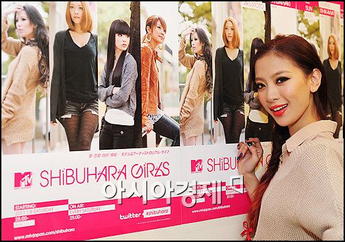 [포토]쑨 웨이 '시부하라 걸스, 홍보 위해 방한했어요'