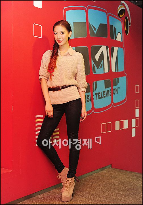 [포토]'시부하라 걸스' 쑨 웨이, 이기적 각선미