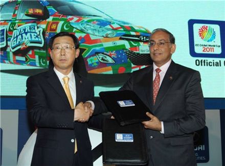 현대차, 인도 크리켓 월드컵 후원