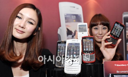 [포토]블랙베리 토치 국내출시!