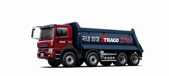 현대차, 국내 최초 27t 덤프트럭 '뉴 트라고' 출시