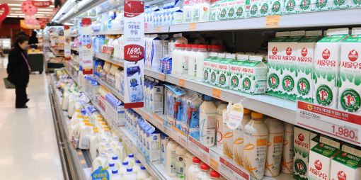 [포토]구제역 여파 '우유 공급 비상'