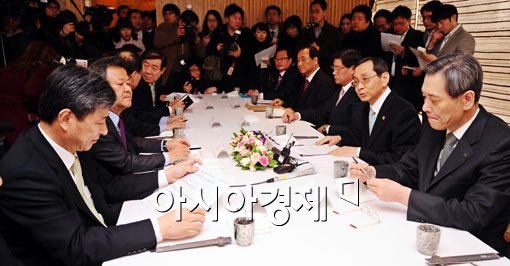 [포토] 대형건설사 대표들 총 출동한 이유는?