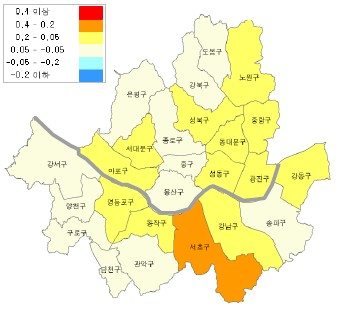 서울 집값 3주 연속 상승.. 상승폭 커져