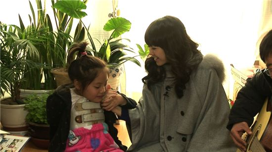 박보영, 11살 희귀병 소녀와 만남 '눈물'