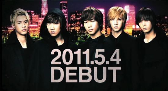 Debut date of MBLAQ's debut into Japan. [MBLAQ's official Japanese website]