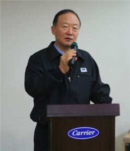 "'캐리어'는 한국기업 입니다"- 강성희 회장