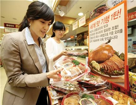 롯데마트는 5만원대의 고급 북경요리의 품격은 그대로 지키며 1만원대의 저렴한 가격으로 '베이징덕'을 내놓아 소비자들로부터 높은 호응을 얻고 있다. 