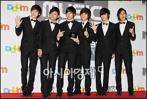 [포토]'MTV 다음 뮤직페스트' 참석한 유키스