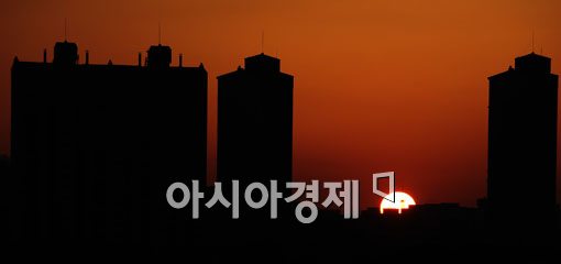 [포토] 붉은 노을