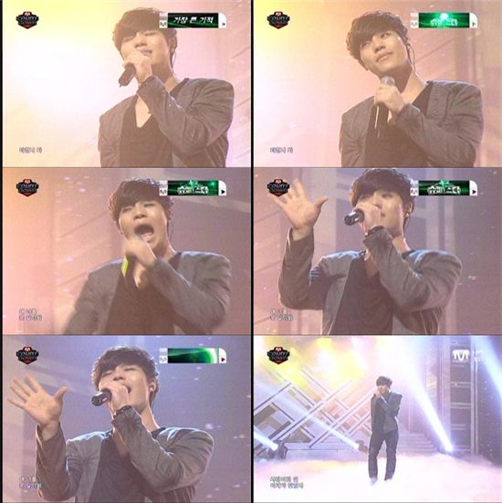 '엠카' 이현, 섬세한 기교+폭풍 가창력··소름 돋아