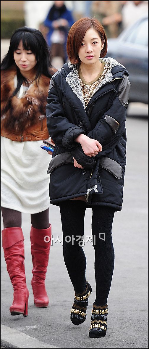 [포토]황보라 '한겨울보다 요즘이 더 춥죠?'