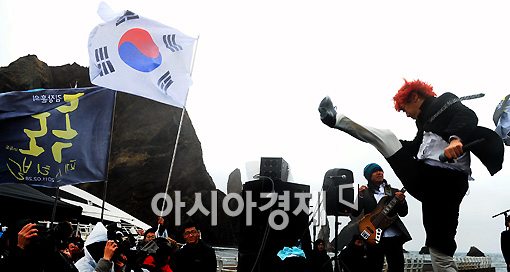 [포토]김장훈 '우리들의 힘을 보여주자!'