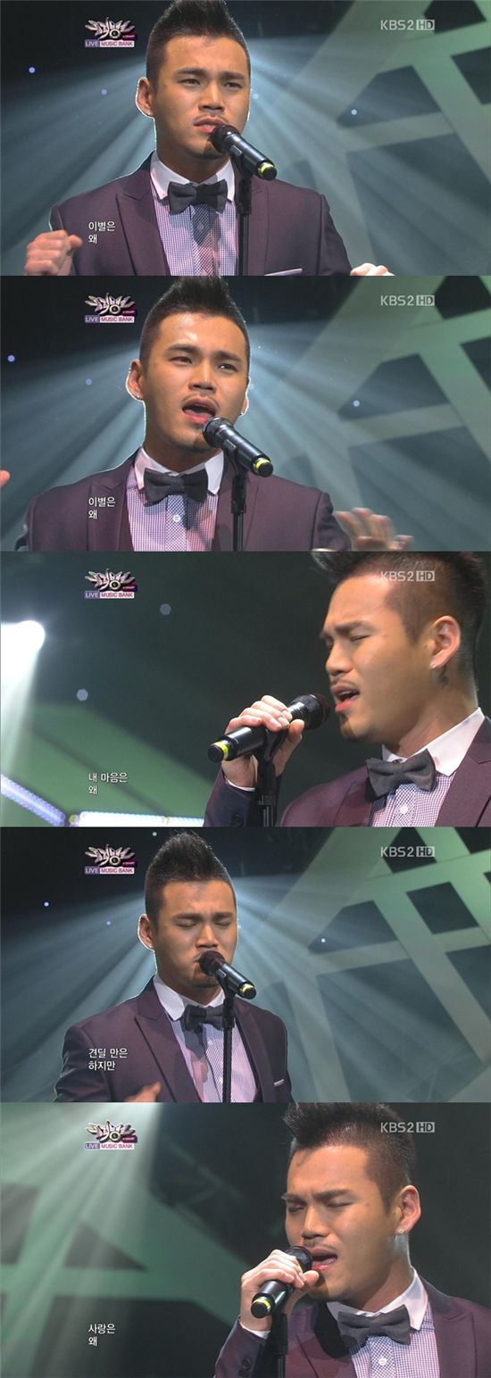 '뮤뱅' 이정, '섬세한 기교+폭풍 성량'··'진정성 빛났다'