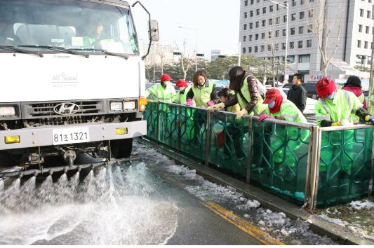 새 봄 맞아 강남구 일대가 깨끗해진다