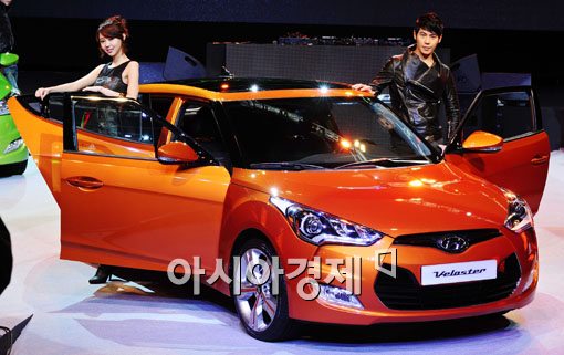 [포토] 신개념 3도어, '벨로스터' 출시
