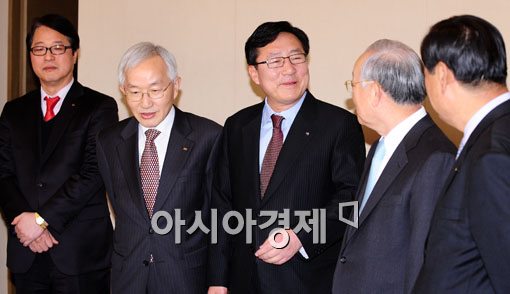 [포토] 최근 경제 현안 논의하는 경제5단체장들