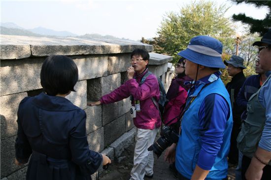 서울성곽 숙정문 구간 