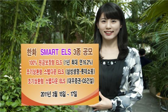 한화證, 스마트 ELS 3종 판매