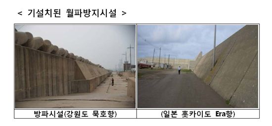 침수피해 예방..월파방지용 접이식 방파구조물 개발