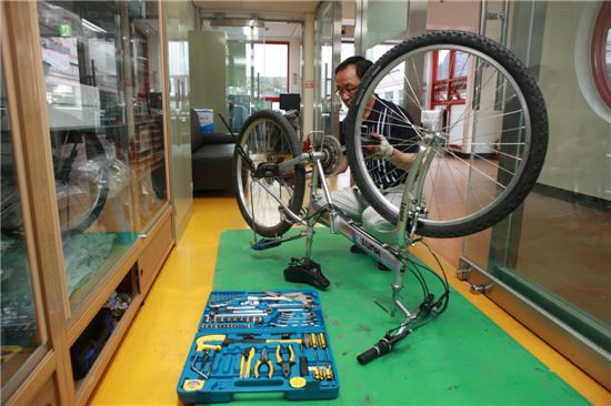 강북구, 찾아가는 자전거 수리센터 운영