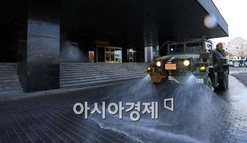 [포토] 생화학 테러 대비 훈련