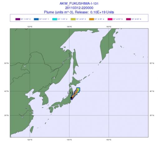 日, 방사성 물질 미국까지 날아갈까?