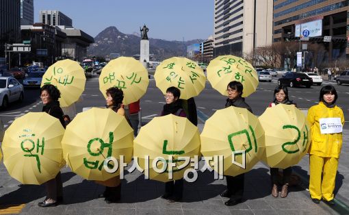 [포토]원자력발전소 위험 퍼포먼스