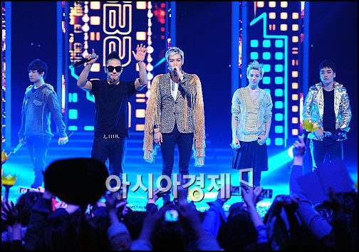 [포토]'엠카운트다운' 3월 셋째주 1위, 빅뱅!