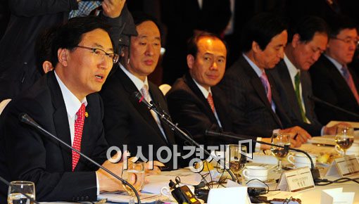 [포토] 동반성장 강조하는 최중경 장관