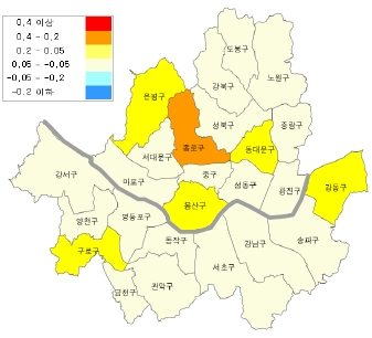 서울 집값, 3주 연속 보합.. 진해 일주일 사이 3.2%↑