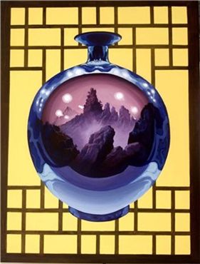 원시반본-단지이야기, 112×145㎝ 캔버스에 아크릴, 2011
