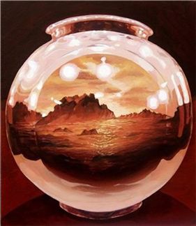 원시반본-단지이야기, 52×45㎝  캔버스에 아크릴, 2011
