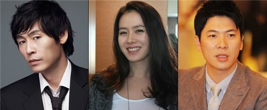 (왼쪽부터)설경구 손예진 김상경