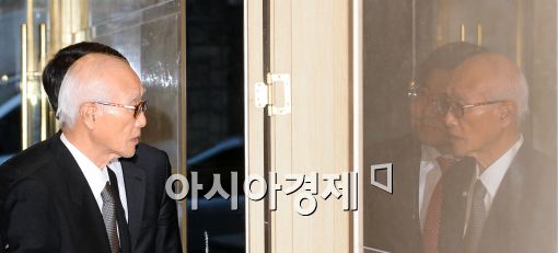 [포토]창립기념식 참석한 김우중 전 회장 