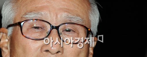 [포토]김우중 전 대우그룹 회장의 눈물!
