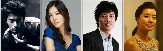 Starting from left: Joo Jin-mo, Kim So-yeon, Park Hwi-soon and Yoo Sun [Cinema Service]