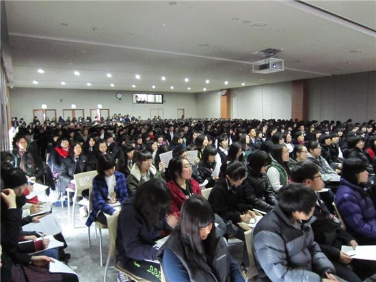 금천구, 수시 대비 설명회 구청서 열어 