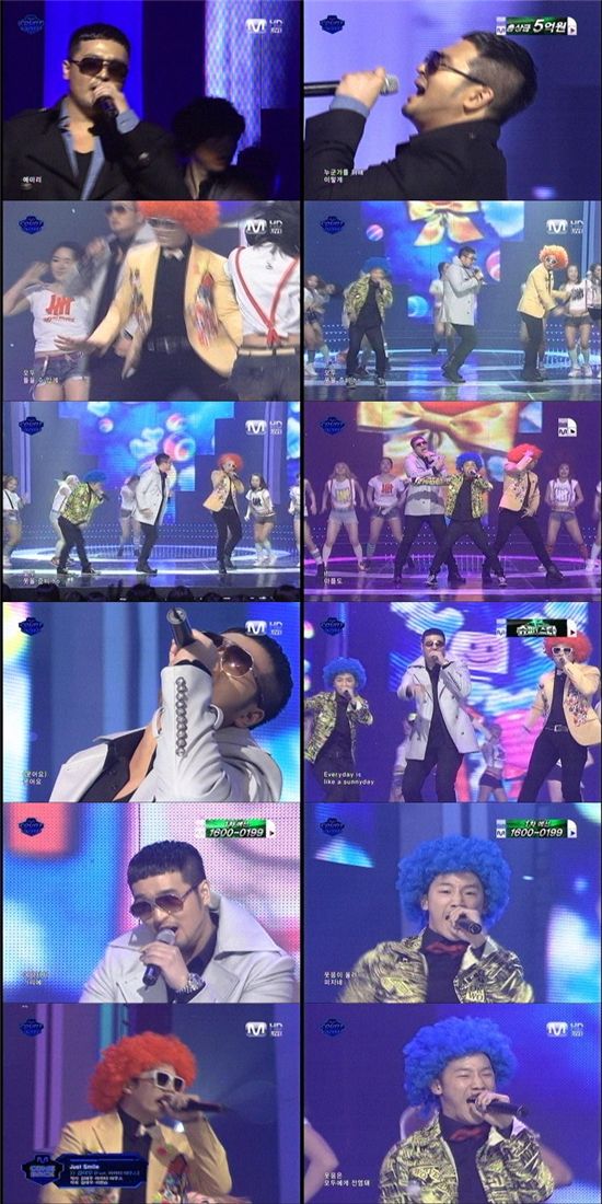 김태우, 컴백 무대서 마이티마우스와 '휴지뽑기 춤' 폭소