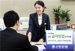 신한銀, 최저 연 4.9% 장기고정금리 주택담보대출 판매