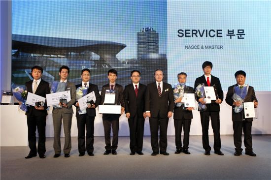 'BMW 어워드 2011' 판매왕 27명 영예의 주인공은?