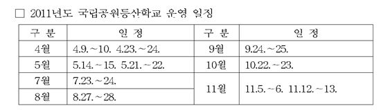 이달부터 국립공원등산학교 문 연다