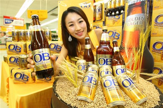 황금맥주 ‘OB 골든라거’ 이마트 입점