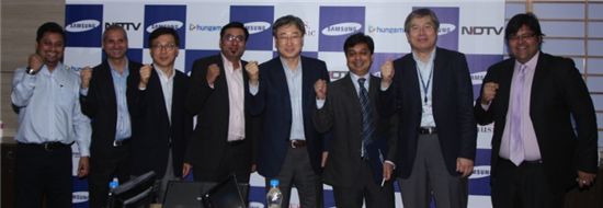 삼성, 인도 미디어·포털등 4개社와 스마트TV 콘텐츠 제휴