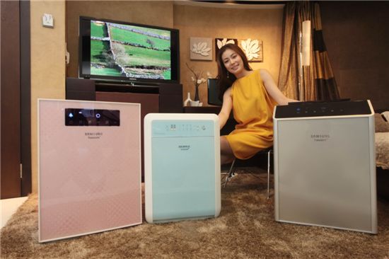 삼성, 황사 유해물질 제거 공기청정기 신제품 출시