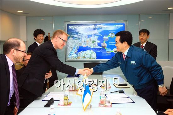 현대重, 국내 첫 유럽 풍력시장 진출