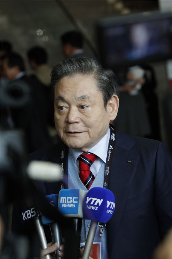 이건희 회장 "평창 유치 분위기 많이 나아졌다"