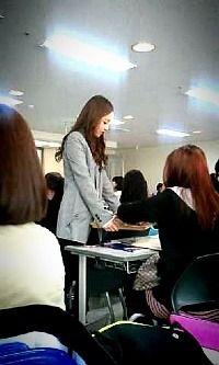카라 구하라 '과대표 됐다'··대학 생활도 열심히