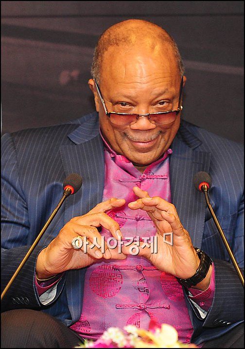 [포토]퀸시 존스 '예쁘게 찍어주세요'